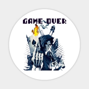 Game over tshirt Magnet